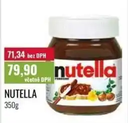 Ratio Nutella nabídka