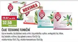 Ratio Čaje TeeKanne funkční nabídka