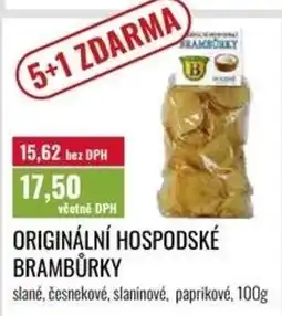 Ratio Originální hospodské brambůrky nabídka
