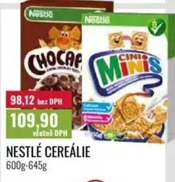 Ratio Nestlé cereálie nabídka