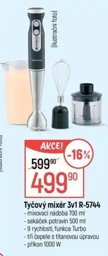 Globus Tyčový mixér 3v1 R-5744 nabídka