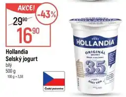 Globus Hollandia selský jogurt nabídka