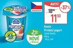 Globus Kunín Probio2 jogurt nabídka