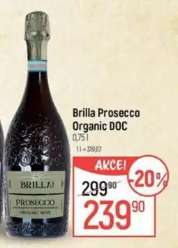 Globus Brilla Prosecco Organic DOC nabídka