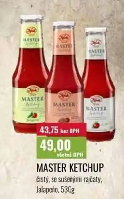 Ratio Master ketchup nabídka