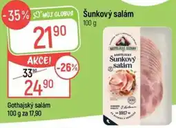 Globus Nostelecké uzeniny šunkový salám nabídka