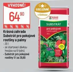 Globus Krásná zahrada substrát pro pokojové rostliny a palmy nabídka