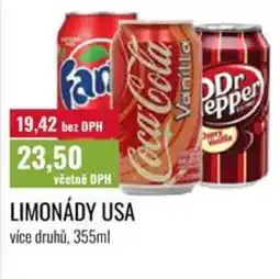 Ratio Limonády USA nabídka