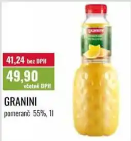 Ratio Granini pomeranč nabídka