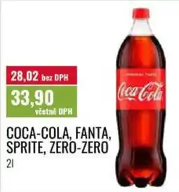 Ratio Coca-Cola, Fanta, Sprite, Zero-Zero nabídka