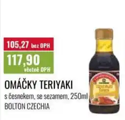 Ratio Omáčky teriyaki nabídka