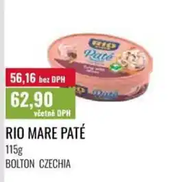 Ratio Rio mare paté nabídka