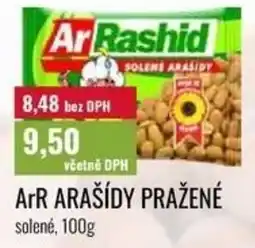 Ratio ArR arašidy pražené solené nabídka