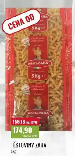 Ratio Těstoviny Zara nabídka
