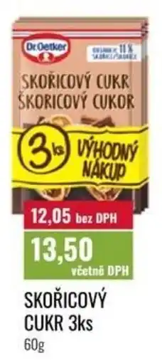 Ratio Dr.Oetker skořicový cukr nabídka