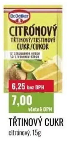 Ratio Dr.Oetker třtinový cukr citrónový nabídka