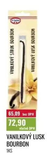 Ratio Dr. Oetker Vanilkový lusk bourbon nabídka