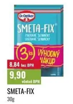 Ratio Dr.Oetker Smeta-Fix nabídka