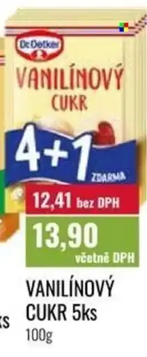 Ratio Dr. Oetker vanilínový cukr nabídka