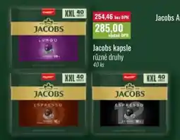 Ratio Jacobs kapsle nabídka