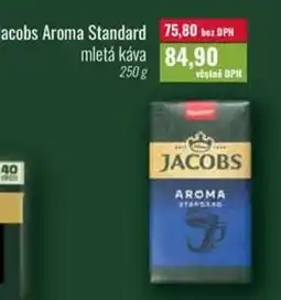 Ratio Jacobs aroma standard nabídka