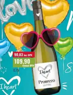 Ratio Iheart Prosecco nabídka