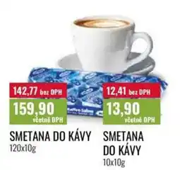 Ratio Smetana do kávy nabídka