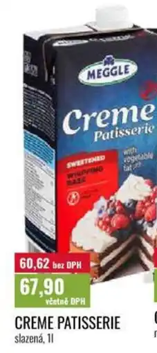 Ratio Meggle creme patisserie nabídka
