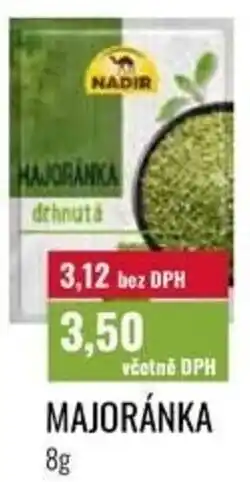Ratio Nadir majoránka nabídka