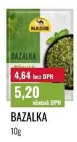 Ratio Nadir bazalka nabídka