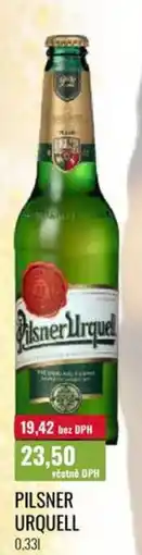 Ratio Pilsner Urquell nabídka