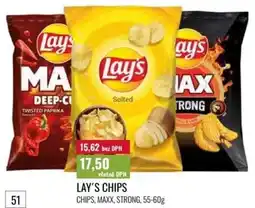 Ratio Lay's chips nabídka