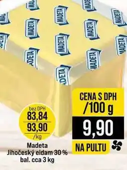 Jip Madeta Jihočeský eidam 30% nabídka