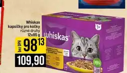 Jip Whiskas kapsičky pro kočky různé druhy nabídka