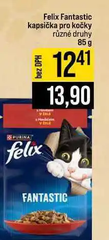 Jip Felix Fantastic kapsička pro kočky různé druhy nabídka