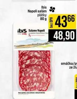 Jip Ibis Napoli salám plátky nabídka