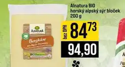 Jip Alnatura BIO horský alpský sýr bloček nabídka