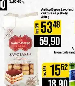 Jip Antico Borgo Savoiardi cukrářské piškoty nabídka