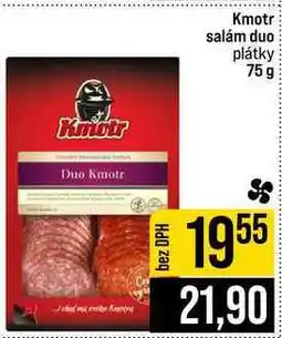 Jip Kmotr salám duo plátky nabídka