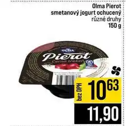Jip Olma Pierot smetanový jogurt ochucený různé druhy nabídka