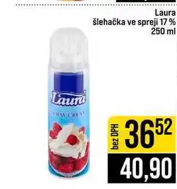 Jip Laura šlehačka ve spreji 17% nabídka