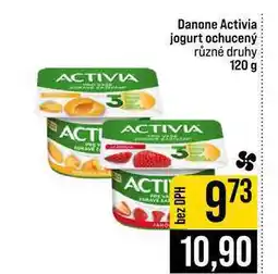 Jip Danone Activia jogurt ochucený různé druhy nabídka