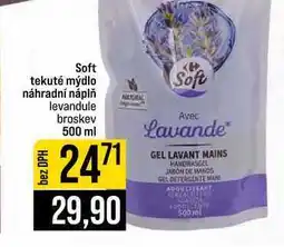 Jip Soft tekuté mýdlo náhradní náplň broskev nabídka