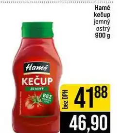 Jip Hamé kečup jemný ostrý nabídka