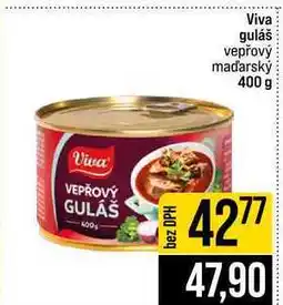 Jip Viva guláš vepřový maďarský nabídka