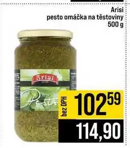 Jip Arisi pesto omáčka na těstoviny nabídka