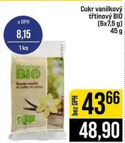 Jip Cukr vanilkový třtinový BIO (6x7,5 g) 45 g nabídka