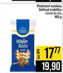 Jip Piedmont cookies Vaflové trubičky různé druhy nabídka