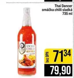 Jip Thai Dancer omáčka chilli sladká nabídka