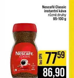 Jip Nescafé Classic instantní káva různé druhy nabídka